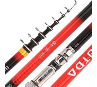 Cañas de Pescar en Mar,Cañas de Pescar Surfcasting Caña de pescar telescópica de 2,7/3,6/4,5/5,4/6,3 metros, caña de pescar de alto carbono for viajes en el mar, potencia de 10-50 g, caña de lanzamien