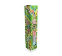 Cañas de Pica Pica Fruit Colors - 5 Sabores en Estuche, 150 Pajitas de Polvo Ácido Dulce Multi-sabor, Snack Golosina para Niños y Adultos, Caramelos en Polvo Divertidos, Ideal para Fiestas y Regalos