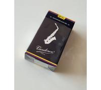 Cañas de saxo alto Vandoren 2,5 caja azul tradicional 10 piezas nuevo sellado