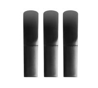 Cañas de saxofón tenor, Cañas de resina para saxofón alto,Cañas de saxofón alto de corte preciso, 3 piezas | Cañas de saxofón de larga duración que incluyen cubierta protectora para instrumentistas in