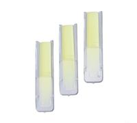 Cañas para clarinete de resina sintética, paquete de 3 unidades, fuerza 1, 5, 2, 0, 2, 5, diseñadas para práctica a largo plazo con cubiertas protectoras para cada caña (fuerza 1.5)