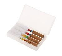 Cañas para oboe 4 piezas |Suavidad media para una excelente calidad de sonido y una larga vida útil |Cañas de Repuesto con Caja de Almacenamiento de Plástico/Protección de Algodón