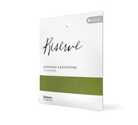 Cañas para saxofón soprano D'Addario Woodwinds Organic Reserve - Cañas para saxofón - Selladas individualmente - Fuerza 3.0+, paquete de 3