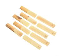 Cañas Saxofón Alto 10 Unidades Fuerza 1.5 Resistentes(Strength1) | Fuerza 1.5 ideal , secado natural 2 años, deformación, tamaño consistente 71.5mm