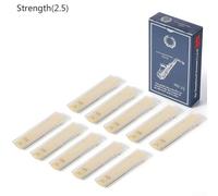 Cañas Saxofón Alto 10 Unidades Fuerza 1.5 Resistentes(Strength2.5) | Fuerza 1.5 ideal , secado natural 2 años, deformación, tamaño consistente 71.5mm
