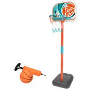 ColorBaby 49537, Canasta Baloncesto Exterior portátil Infantil, CB Toys, Medidas 33x29x106cm, Incluye Mini balón y Mini Bomba de hinchado, A Partir de 3 años, Fácil Montaje, Regalos para niños