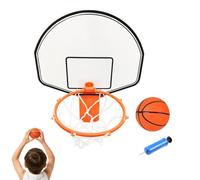 Canasta Baloncesto para Basurero Incluye balón, Bomba Aire Manual y Juego