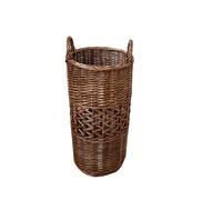 Canasta de Almacenamiento Asa Vintage Multifuncional - Tejida a , Ideal para Paraguas, Ropa Sucia, Juguetes, Artículos Varios, etc. | Organizador Portátil y Estiloso, Cestas para Estante