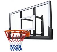 Canasta de Baloncesto de Pared Raycool Smash 710 | Gran Tablero de 126x80cm | Aro 45cm | Soporte de Pared | Protectores Resistentes