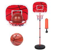 Canasta De Baloncesto Infantil Portátil Y Ajustable con 3 Balones Y Bomba