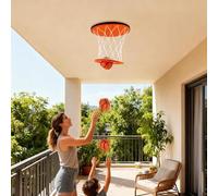 Canasta de Baloncesto Mini - Juguete De Portería De Baloncesto para Techo | Juguete Deportivo de Pelota para Dormitorio,para Interior Dormitorio Colegio Habitación Infantil Patio Familia Apartamento