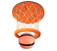 Canasta de Baloncesto para Interiores - ABS, Espuma | Mini Canasta de Baloncesto | Pelota Plegable | Juego Deportivo para con Red y Pelota er Niños, niñas, Adolescentes, familias, casa, CAM