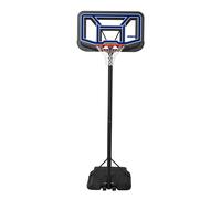 Canasta de Baloncesto Portátil Ultrarresistente Regulable 230-305 Cm, 112x5x76 Cm, Negro