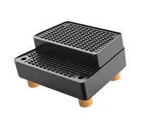 Canasta de basura silenciosa de dos capas con tecnología de bajo ruido para noches tranquilas y fortalecida para mascotas para aliviar múltiples gatos