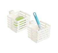 Canasta de ducha, cestas pequeñas retráctiles, organizador hueco para cajón, armario, cocina, refrigerador, barandilla, puerta, ducha