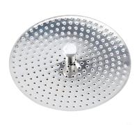 Canasta de filtro de acero inoxidable para cafeteras de café moca de 2 tazas, 4 tazas, 6 y 9 tazas, compatible con la mayoría de cafeteras Moka estándar Bialetti Plus (6 tazas)