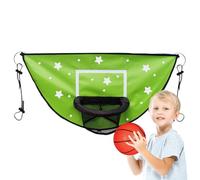 Canasta de pelota - Aro de baloncesto para cama elástica, borde separable de pelota de canasta, marco de baloncesto ligero para niños, accesorio de portería de baloncesto para trampolín de PVC
