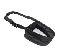 Canasta de pesca con mosca, canasta ajustable de drenaje rápido con cinturón de cintura