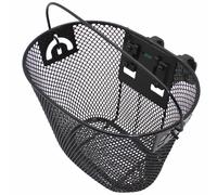 Canasta delantera para niño Newton Small negra con fijación rápida 6L (lg27xl