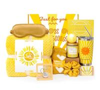 Canastas de regalo de cumpleaños para mujer, 11 piezas únicas de regalo para recuperarse pronto, paquete de cuidado personal, juego de regalo inspirador, caja de regalo de spa, envío de regalos