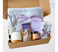 Canastas de regalo Get Well Soon para mujeres, paquete de cuidado para mujeres después de la cirugía, regalos pensando en ti, cesta de cumpleaños, caja de regalo de cuidado personal, abrazo cómodo en