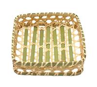 Canastas para servir, cesta de cocina, bandeja decorativa de fondo plano, lavable, para pasteles, bollos al vapor, cebollas, frutas, fiestas, caramelos