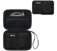 Canboc Caso para Kodak PIXPRO FZ55 16MP cámara Digital, Estuche de Transporte Duro + Cubierta Protectora de Silicona Suave FZ55 con Cubierta de Lente extraíble, Negro