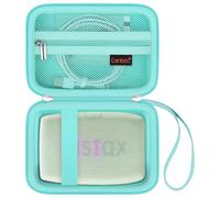 Canboc Estuche de Transporte Fujifilm Mini Link 3 2 1 Impresora de teléfono Inteligente, Bolsillo de Malla de Ajuste Película instantánea y Cable, Verde (Solo Caso)