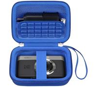 Canboc Funda de Transporte cámara Digital Kodak PIXPRO C1 Friendly Zoom, Bolsa PIXPRO C1, Bolsillo de Malla con Cremallera para Cable, Adaptador y Tarjeta SD, Azul (Solo Funda)