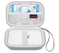 Canboc Funda de Transporte para Canon Ivy 2/ Canon Ivy/Canon Ivy CLIQ+2 CLIQ 2 Mini Photo Mobile Impresora Instantánea Inalámbrica, Bolsa de Malla con Cable para Papel fotográfico, Gris
