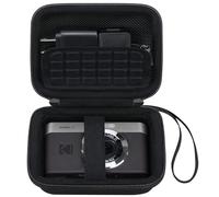 Canboc Funda de Transporte para Kodak Pixpro C1- Cámara Digital Ultra compacta, Bolsa PIXPRO C1, Bolsillo de Malla con Cremallera Apto para Cable, Adaptador y Tarjeta SD, Negro (Solo Funda)