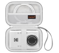 Canboc La Funda del teléfono móvil Compatible con la cámara Digital Kodak pixpro fz55 / fz45 / fz43 / fz53 16mp, Paquete de Cámara de grabación de vídeo, Gris