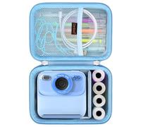 Canboc La Funda Protectora de la Cámara Infantil Compatible con la Cámara de impresión instantánea Infantil esoxoffore/gktz/weefun, el Azul