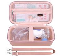 Canboc Maleta de atomizador portátil, atomizador de Mano para Adultos, Bolsa de atomizador de Malla con Correa extraíble para Hombros, Oro Rosa