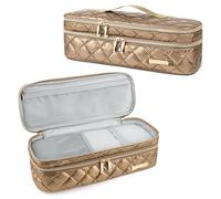 CANBOX Bolsa de Transporte de Viaje de Doble Capa, Funda de Transporte Acolchada con patrón de tiburón Flexstyle para secador de Pelo Revlon de un Solo Paso, voluminizador/estilizador