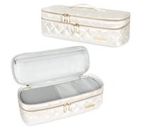 CANBOX Bolsa de Transporte de Viaje de Doble Capa, Funda de Transporte Acolchada con patrón de tiburón Flexstyle para secador de Pelo Revlon de un Solo Paso, voluminizador/estilizador