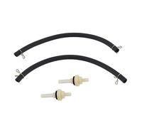 Cancanle 2 Líneas de Combustible 2 Filtros de Unión para Honda GX120 GX140 GX160 GX200 GX240 GX270 GX340 GX390 Motor