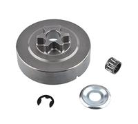 Cancanle Juego de Piñón de Embrague de 6 Dientes 3/8", Arandela del Piñón y Clip para Stihl 017 018 021 023 025 MS170 MS180 MS210 MS230 MS250 Motosierra de Gasolina