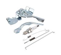 Cancanle Palanca de Control del Acelerador Brazo del Regulador Varilla de Enlace Muelle de Retorno para Honda GX200 GX160 GX140 Motor 5.5HP 6.5HP con Bujía