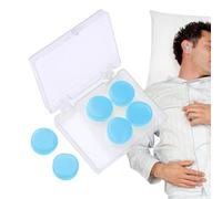 Cancelación De Ruido Plugs Para Orejas - Tapones De Silicona Reutilizables - Protección Del Sueño Para Adultos | Cómodos Bloqueadores De Sonido Para Viajes De Trabajo Y Natación | Conjunto