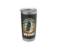 Cancelar todo lo que hay viento Retro Tabla de surf Windsurf Vaso térmico de acero inoxidable de doble pared