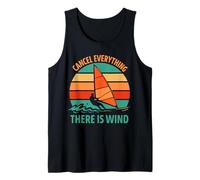 Cancelar Todo lo que hay Windsurf Windsurfista Camiseta sin Mangas