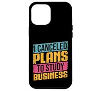 Cancelé los Planes para estudiar el Negocio Principal Hustle Focus Grind Carcasa para iPhone 12 Pro MAX