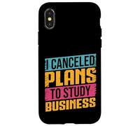 Cancelé los Planes para estudiar el Negocio Principal Hustle Focus Grind Carcasa para iPhone X/XS