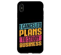 Cancelé los Planes para estudiar el Negocio Principal Hustle Focus Grind Carcasa para iPhone XS MAX