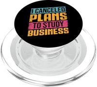 Cancelé los Planes para estudiar el Negocio Principal Hustle Focus Grind PopSockets PopGrip para MagSafe