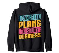 Cancelé los Planes para estudiar el Negocio Principal Hustle Focus Grind Sudadera con Capucha