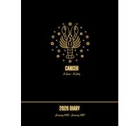 Cancer 2026 A4 Diary - Week & Month to view | Business or Personal with Notebook Pages | Great Gift for Astrology & Zodiac Fans: Jan 2026 - Jan 2027 | ... | Monthly & Weekly planner | Annual goals
