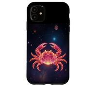 Cáncer Cangrejo del Zodiaco - Energía Océano Celestial Carcasa para iPhone 11
