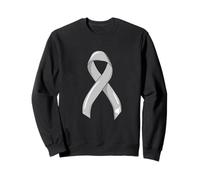 Cáncer de Cerebro Cinta Superviviente Fighter Chemo Grey Glioblastoma Sudadera